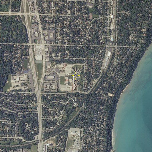 Aerial/Satellite Image of Serra Hall, WI
