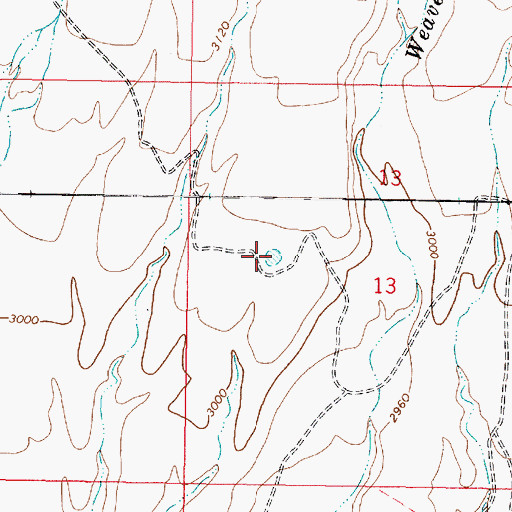 Topographic Map of Brick Tank, AZ