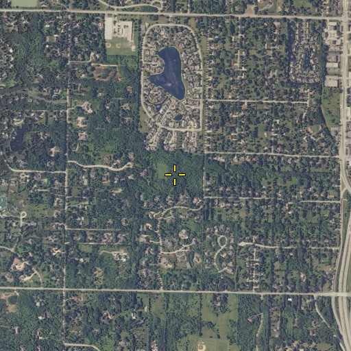 Aerial/Satellite Image of Grasslyn Nature Preserve, WI