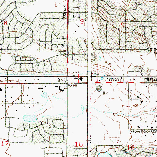 Topographic Map of Dakota Ridge Assembly, CO