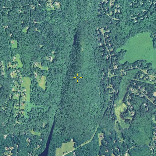 Aerial/Satellite Image of West Mountains, CT