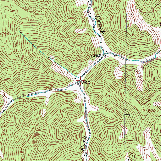 Topographic Map of Day-Long Branch, KY