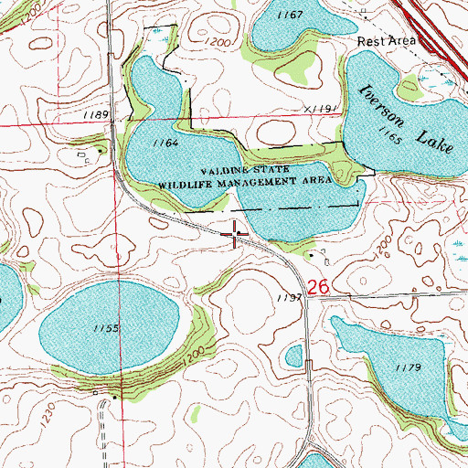 Topographic Map of School Number 31 (historical), MN
