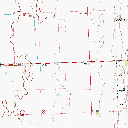 Topographic Map of School Number 264 (historical), MN