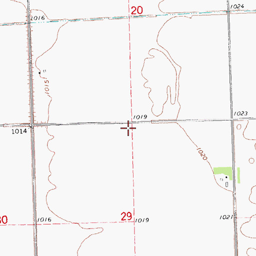 Topographic Map of School Number 61 (historical), MN