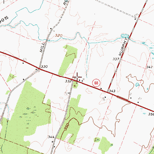 Topographic Map of School Number 14 (historical), NY