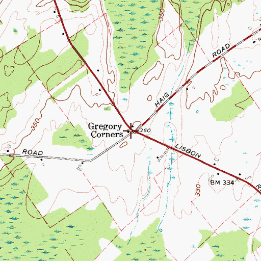 Topographic Map of School Number 21 (historical), NY
