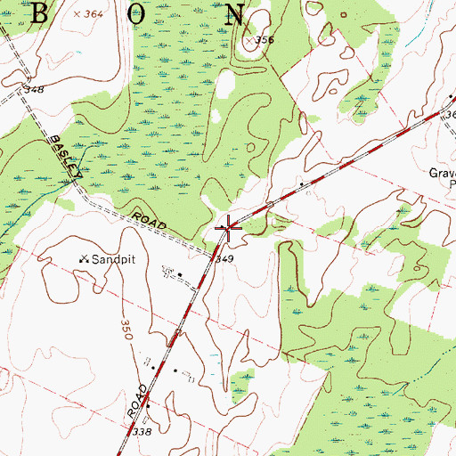 Topographic Map of School Number 32 (historical), NY