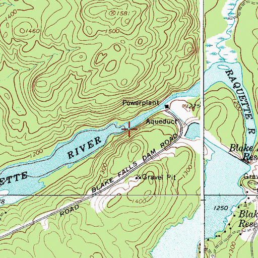 Topographic Map of Little Falls (historical), NY