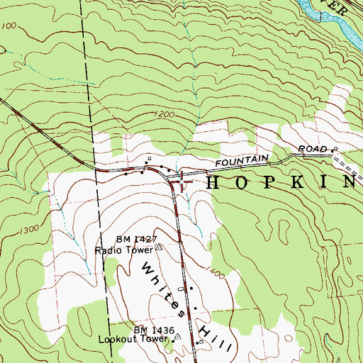 Topographic Map of School Number 11 (historical), NY