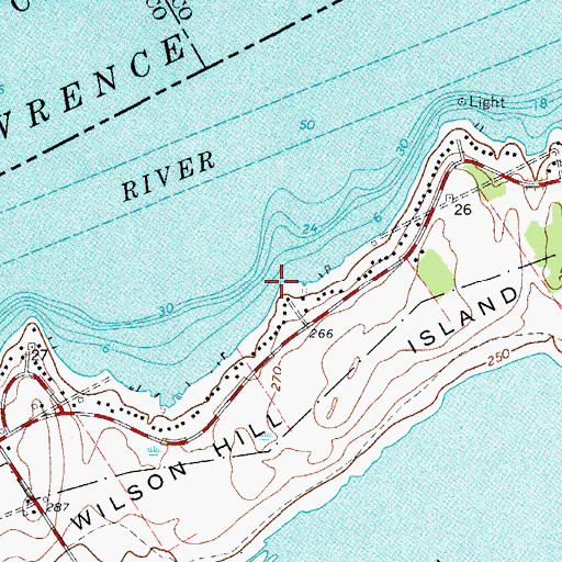 Topographic Map of School Number 13 (historical), NY