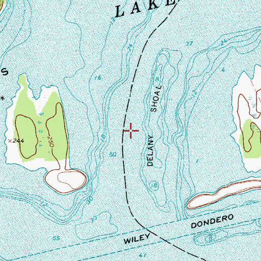 Topographic Map of Big Sny, NY