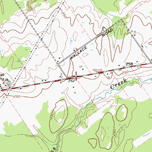 Topographic Map of School Number 10 (historical), NY