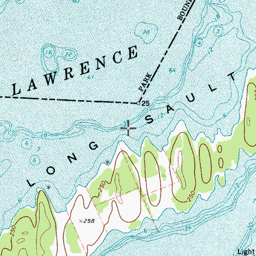 Topographic Map of School Number 10 (historical), NY