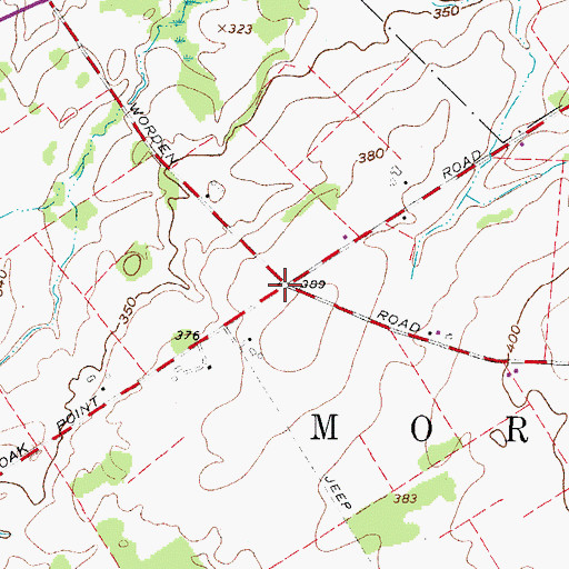 Topographic Map of School Number 11 (historical), NY