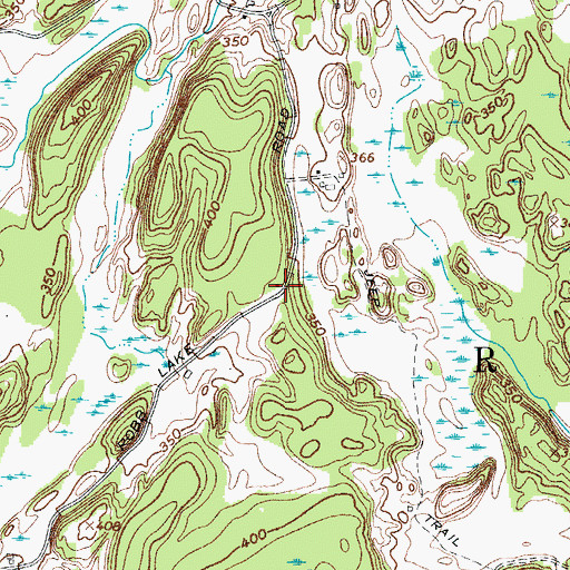 Topographic Map of Robb School (historical), NY