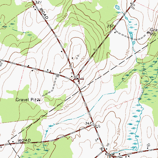 Topographic Map of School Number 12 (historical), NY