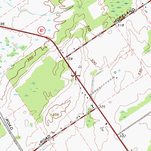 Topographic Map of School Number 4 (historical), NY