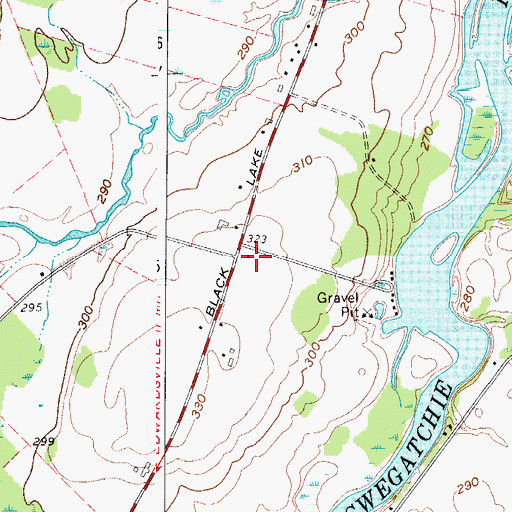 Topographic Map of School Number 11 (historical), NY