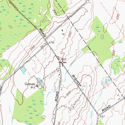 Topographic Map of School Number 16 (historical), NY