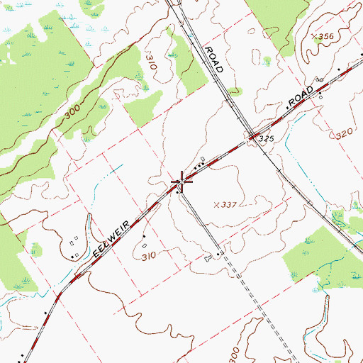 Topographic Map of School Number 17 (historical), NY
