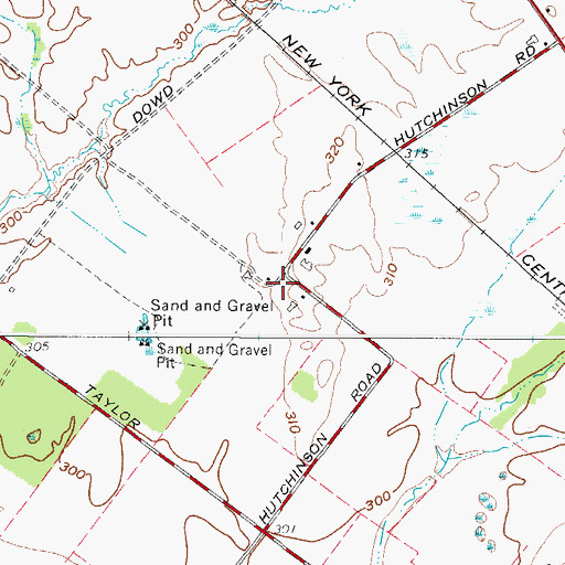 Topographic Map of School Number 19 (historical), NY