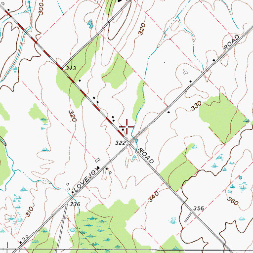 Topographic Map of School Number 3 (historical), NY