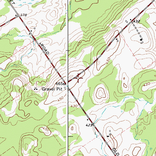 Topographic Map of School Number 25 (historical), NY