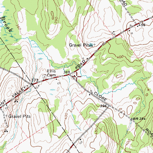 Topographic Map of School Number 3 (historical), NY
