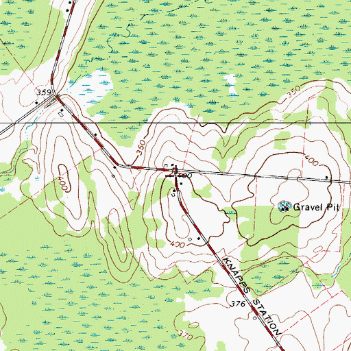 Topographic Map of School Number 24 (historical), NY