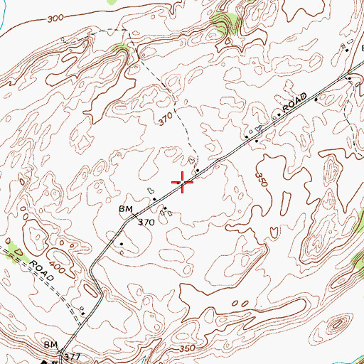 Topographic Map of California School (historical), NY