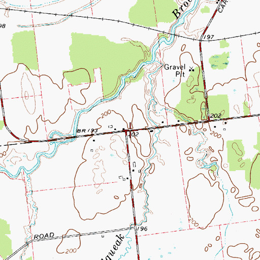 Topographic Map of School Number 11 (historical), NY