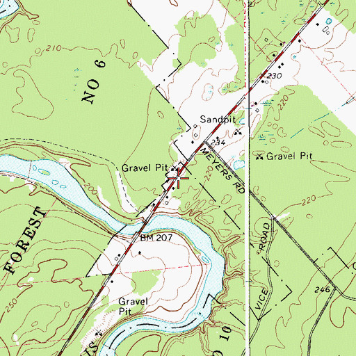 Topographic Map of School Number 17 (historical), NY