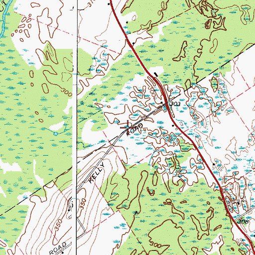 Topographic Map of School Number 14 (historical), NY