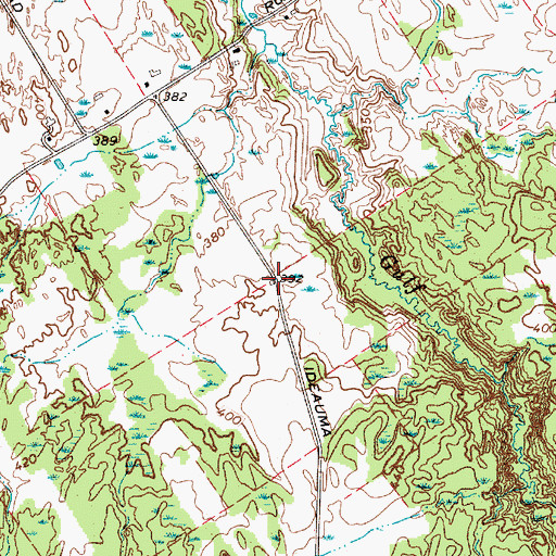 Topographic Map of School Number 17 (historical), NY