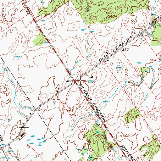 Topographic Map of School Number 17 (historical), NY
