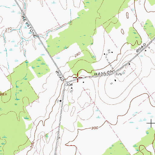 Topographic Map of School Number 10 (historical), NY