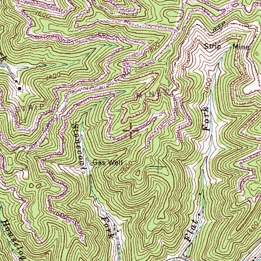 Topographic Map of Drafin School (historical), KY