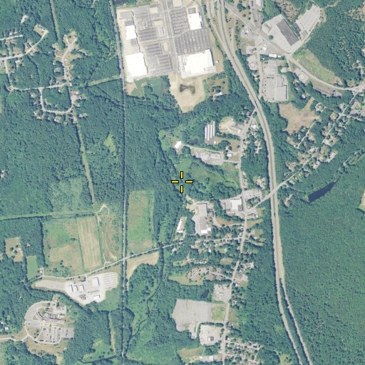 Aerial/Satellite Image of Whetstone Brook, CT