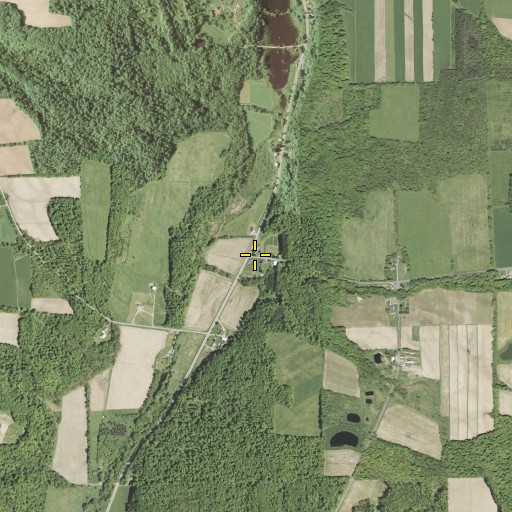 Aerial/Satellite Image of School Number 2 (historical), NY