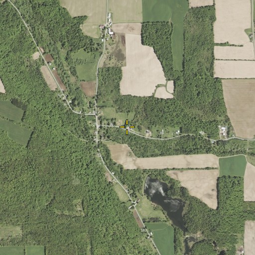 Aerial/Satellite Image of School Number 3 (historical), NY
