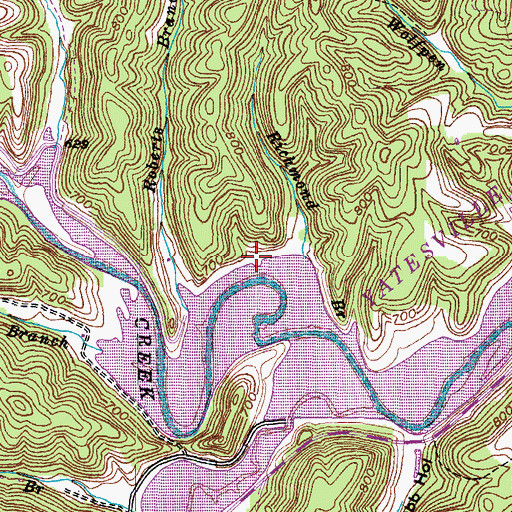 Topographic Map of Elm Grove (historical), KY