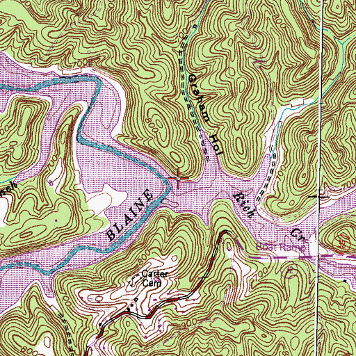Topographic Map of Providence (historical), KY