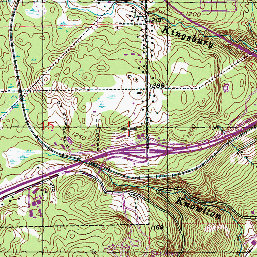 Topographic Map of Proctor Junior High/Intermediate School, MN