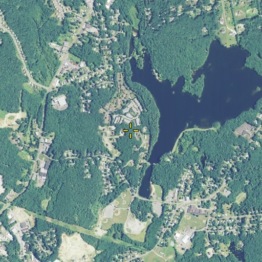 Aerial/Satellite Image of Wolf Hill, CT