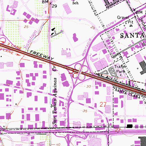 Topographic Map of Exit 392, CA