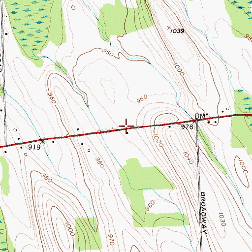 Topographic Map of School Number 8 (historical), NY