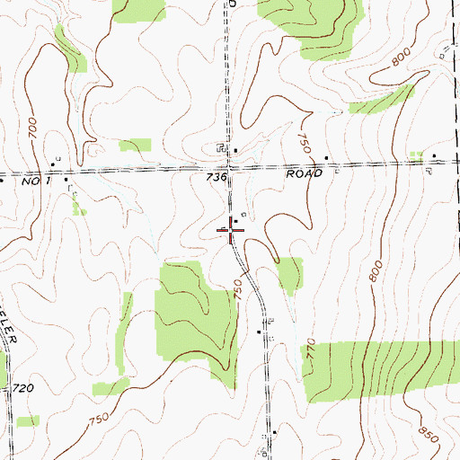Topographic Map of School Number 4 (historical), NY