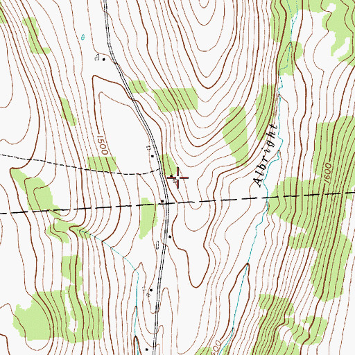 Topographic Map of School Number 5 (historical), NY
