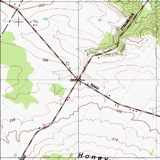 Topographic Map of Brayton Corners, NY